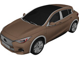 Infiniti Q30S 2.2d AWD (2015) 3D Model preview