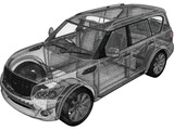Infiniti QX56 (2011) 3D Model