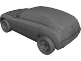 Infinity Triant Concept 3D Model preview