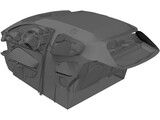 Alfa Romeo MiTo Interior (2009) 3D Model
