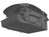 Alfa Romeo MiTo Interior (2009) 3D Model