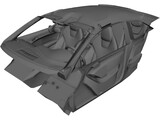 Audi S5 Interior (2010) 3D Model preview