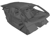 Audi S5 Interior (2010) 3D Model