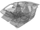 Audi S5 Interior (2010) 3D Model