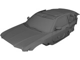 Interior Chrysler 300C 3D Model preview