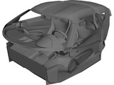 Interior Lotus Evora (2005) 3D Model preview