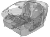 Interior Lotus Evora (2005) 3D Model