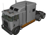 International 9600 Cabover 3D Model preview