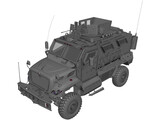 International MaxxPro 3D Model preview