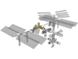 International Space Station 3D Model