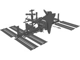 International Space Station 3D Model