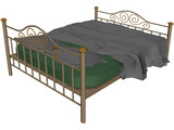 Iron Bed 3D Model