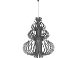 Iron Chandelier 3D Model