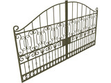 Iron Gate 3D Model