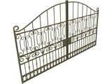 Iron Gate 3D Model