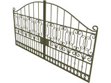 Iron Gate 3D Model