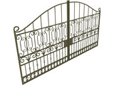 Iron Gate 3D Model