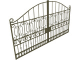Iron Gate 3D Model