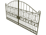 Iron Gate 3D Model