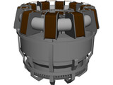 Iron Man Arc Reactor 3D Model preview