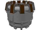 Iron Man Arc Reactor 3D Model