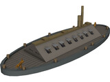 Ironclad 3D Model preview