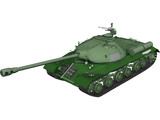 IS-3 Heavy Tank 3D Model preview