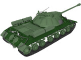 IS-3 Heavy Tank 3D Model