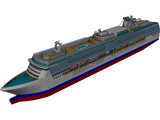 Island Princess 3D Model preview