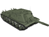 ISU-152 3D Model