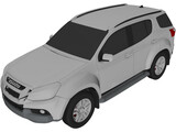 Isuzu Mu-X (2020) 3D Model
