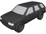 Isuzu Rodeo (1992) 3D Model preview