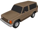 Isuzu Trooper (1986) 3D Model preview