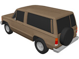 Isuzu Trooper (1986) 3D Model