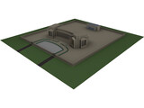 Italian Palace 3D Model preview