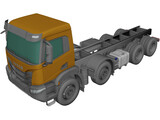Iveco X-Way Chassis Truck (2020) 3D Model preview