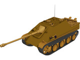 J Panther Tank 3D Model preview