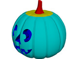 Jack-o-Lantern 3D Model preview