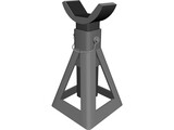 Jack Stand 3D Model preview