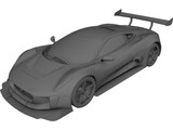 Jaguar C-X75 R3 Spec (2017) 3D Model preview