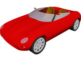 Jaguar F-Type Concept 3D Model preview