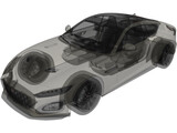 Jaguar F-Type R (2021) 3D Model