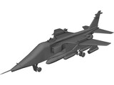 Jaguar GR1 3D Model preview