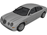 Jaguar S-Type (1998) 3D Model preview