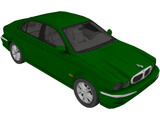 Jaguar X Type (2003) 3D Model