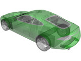 Jaguar XK 3D Model