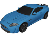 Jaguar XKR-S (2012) 3D Model preview