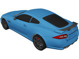 Jaguar XKR-S (2012) 3D Model