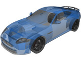 Jaguar XKR-S (2012) 3D Model