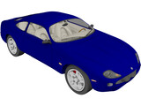 Jaguar XKR 3D Model